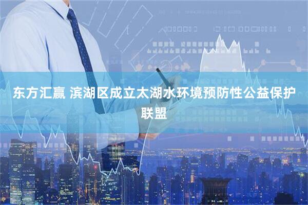东方汇赢 滨湖区成立太湖水环境预防性公益保护联盟